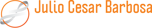 logo completa julio laranja